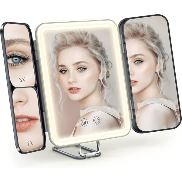 Latitude Run® Rectangle LED Floor Mirror Wayfair